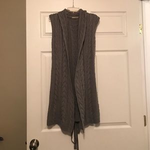 Long sweater vest